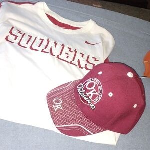 Nike Dry Fit Oklahoma Sooners shirt Lot